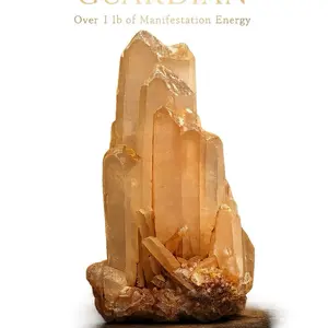 Solar Sacral Guardian — Tangerine Quartz Cluster