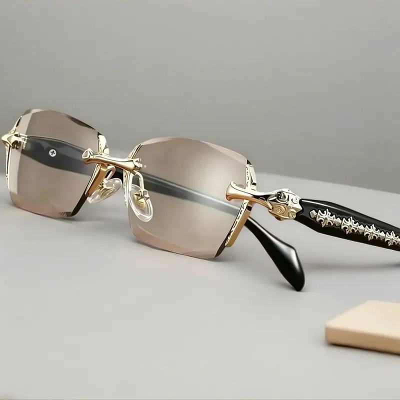 miu miu eyeglass rimless - TikTok Shop
