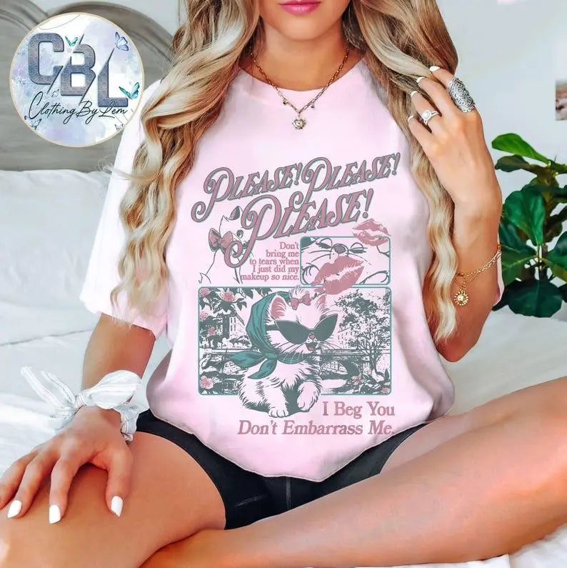 Retro Marie Aristocats Please Please Please Shirt, Sassy Aristocats Diva Tee, Family Trip 2026 Vacation Gift Shirt