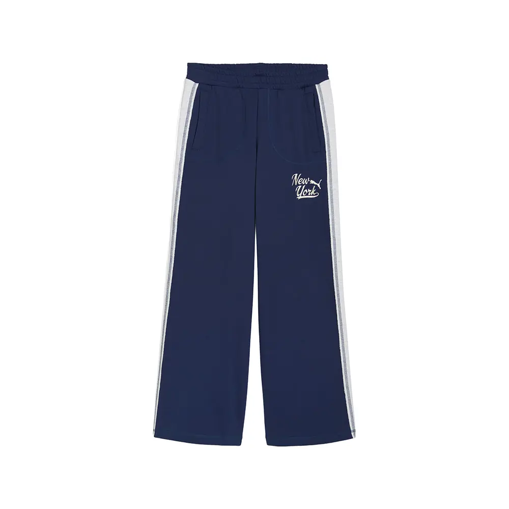 PUMA Womens T7 Nyc Low Rise Pants Casual - Blue