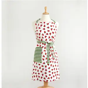 Watermelon Stripe  Apron