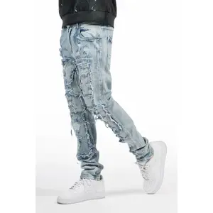 Eryl Ice Blue Slim Fit Jean