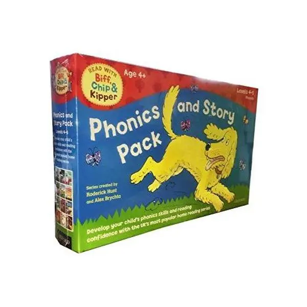 USED-Oxford Reading Tree Read With Biff Chip Kipper Phonics and Story Collection 12 Books Set (Level 4-5) by Roderick Hunt & Alex Brychta (Unknown)