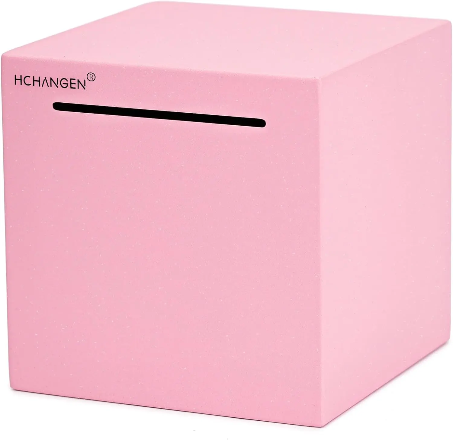 Adult Stainless Steel Piggy Bank - Must Break to Open, 4.72in Unbreakable Metal Saving Box, Home Decor Ornaments (Pink)