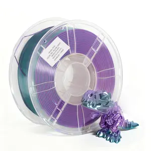 3-color PETG Material 3D Printing Consumables, with 1.75mm Diameter Filament, 3D Pringting Universal Kit, Large Roll High-precision Wire Diameter Filament Bundle,  for Small, Medium and Large Household/Commercial Printers