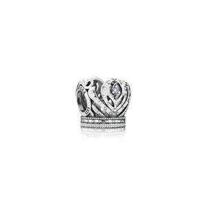 PANDORA Disney - Annas Crown Charm - Purple CZ - 791589ACZ