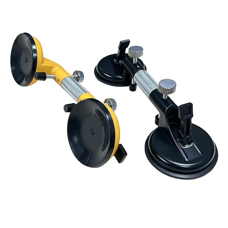 2PCS Adjustable Natural Rubber Suction Cup Seam Leveling Tools, 8mm Maximum Vacuum Seal for Smooth Stones, Professional Countertop Installation for Marble Slab & Glass Connection