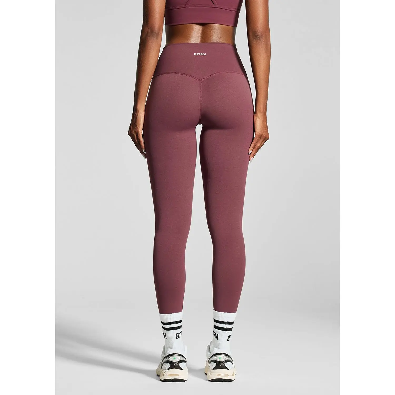 Women's High-Waisted 7/8 Length Sculpting Leggings - Activewear for Body Shaping