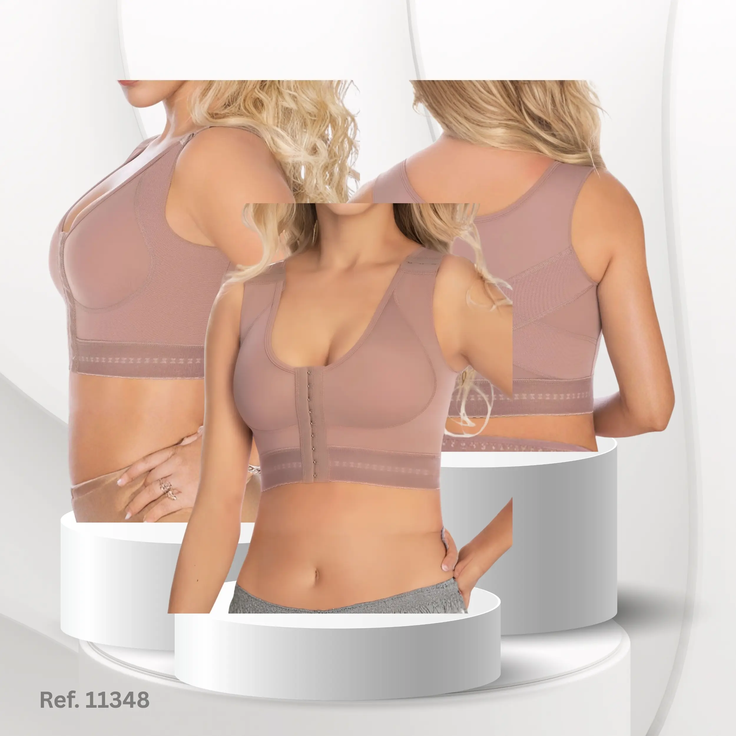 Post-Surgical Bra with Bust Control and Posture Support