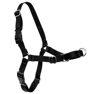 【Furlyn】No-Pull Dog Harness Medium Size - Patented Front-Lead System for Controlled Walks - Breathable Adjustable Straps - Martingale-Style Ring for Comfort and Safety