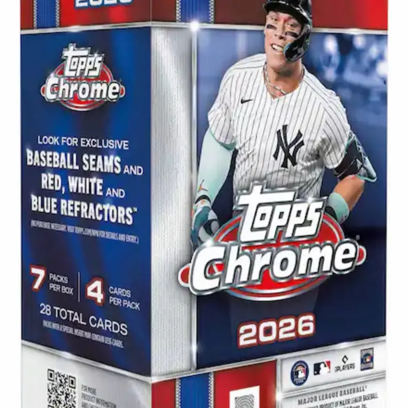 2026 Topps Chrome Baseball Value Box