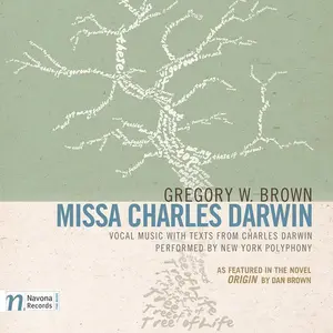 Brown / New York Polyphony - Missa Charles Darwin  [COMPACT DISC - CD] Autographed / Star Signed
