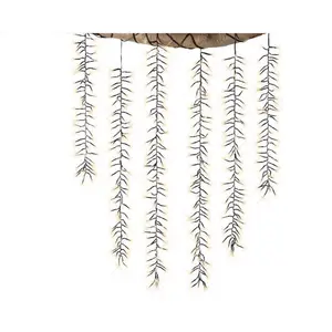 Celebrations  7 ft. Gold LED Rice Clear & Warm White Novelty Christmas Lights - 480 Count