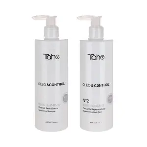 Tahe Oleo & Control Kit - Shampoo 400ml + Mask 400ml with Plex Technology, Daily Use