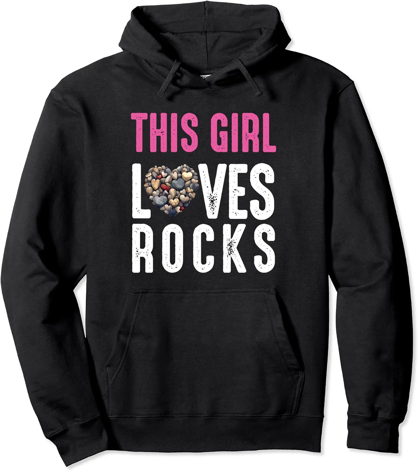 Rock Collector Hunting Women Girl Stones Geology Rockhound Pullover Hoodie - Julianex Shop 55B0C93833XB