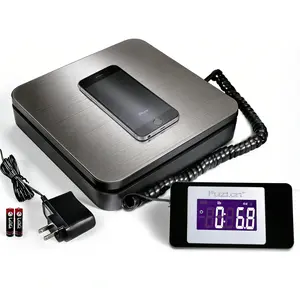 88lbs/0.1oz Shipping Scale with Ac Adapter 40kg/5g   Highly Accurate Postal Scale with Hold/Tare/Split display LCD Display, Digital Postage Scale for Packages/Luggage/pet