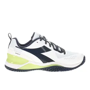 diadora Mens Blushield Torneo 2 All Ground Tennis Sneakers Shoes - Blue, White