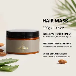 AR Hair Product Mask 300g Intensive Nourishment Strand Strengthening Shine Enhancement for Luminous Hair. Adults Only