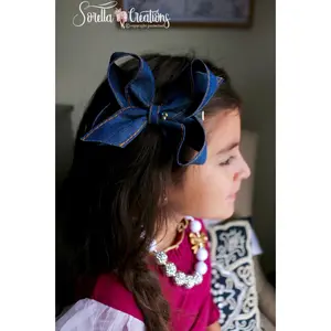 The Denim Boutique Hairbow
