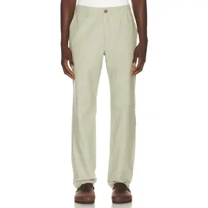 Marine Layer Saturday Hemp Chino Pants in Olive