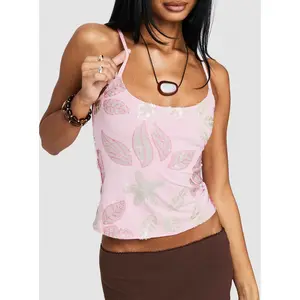 Lunavia Sequin Cami Top Pink