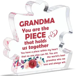 Gifts for Grandma, Grandmother Gifts from Grandkids, Birthday .Mother's Day Christmas Thanksgiving Present Gift Idea, Decor Signs