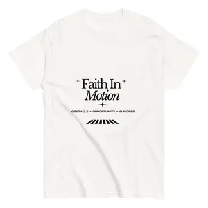 Faith In Motion Unisex T-shirt Menswear Top