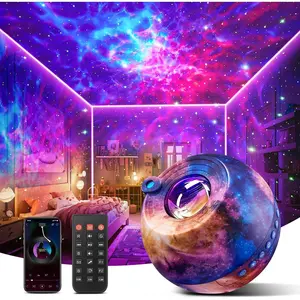 P-ITC04   Star Projector, 15 Colors Galaxy Projector for Bedroom Adults,15 White Noise Star Projector for Ceiling for Adults ,Bluetooth Star Projector Galaxy Light Projector, Star Lights for Ceiling Projector Audio Colorful Starry Remote Speaker Space