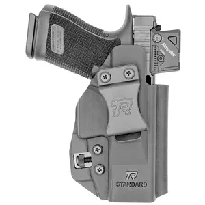 Universal Holster - IWB Holster for EDC - Universal Fit - Appendix Carry, Hip Carry, Small of Back Carry - Kydex Shell - Inside the Waistband