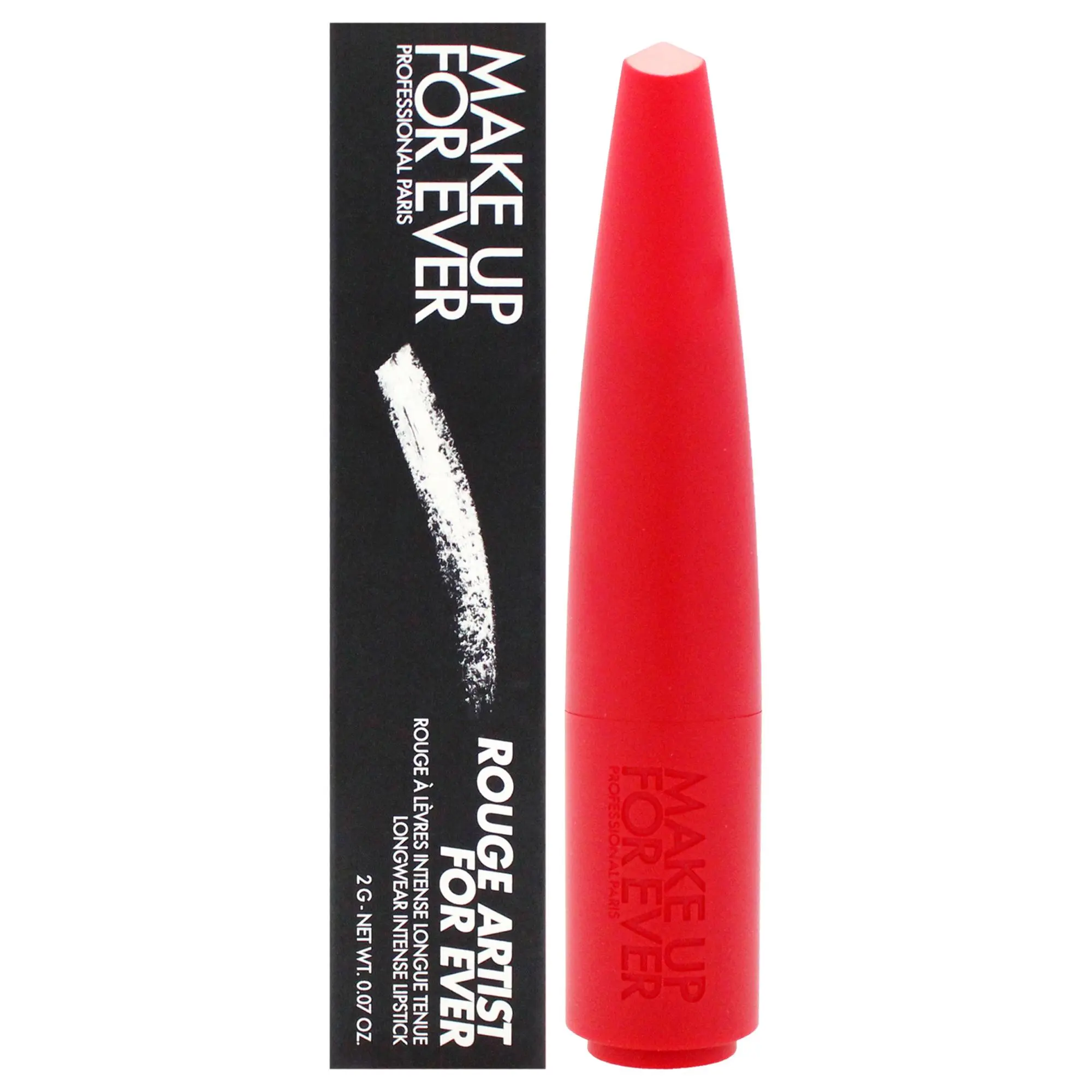 Make Up For Ever Rouge Artist Forever Matte Single Lipstick - 600 Anywhere Caffeine, Women's Flawless Daily Cosmetic, 0.07 oz Tube, 0.07Oz