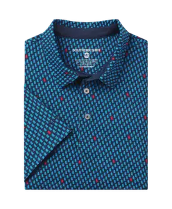 Southern Shirt - Magnolia State Printed Polo