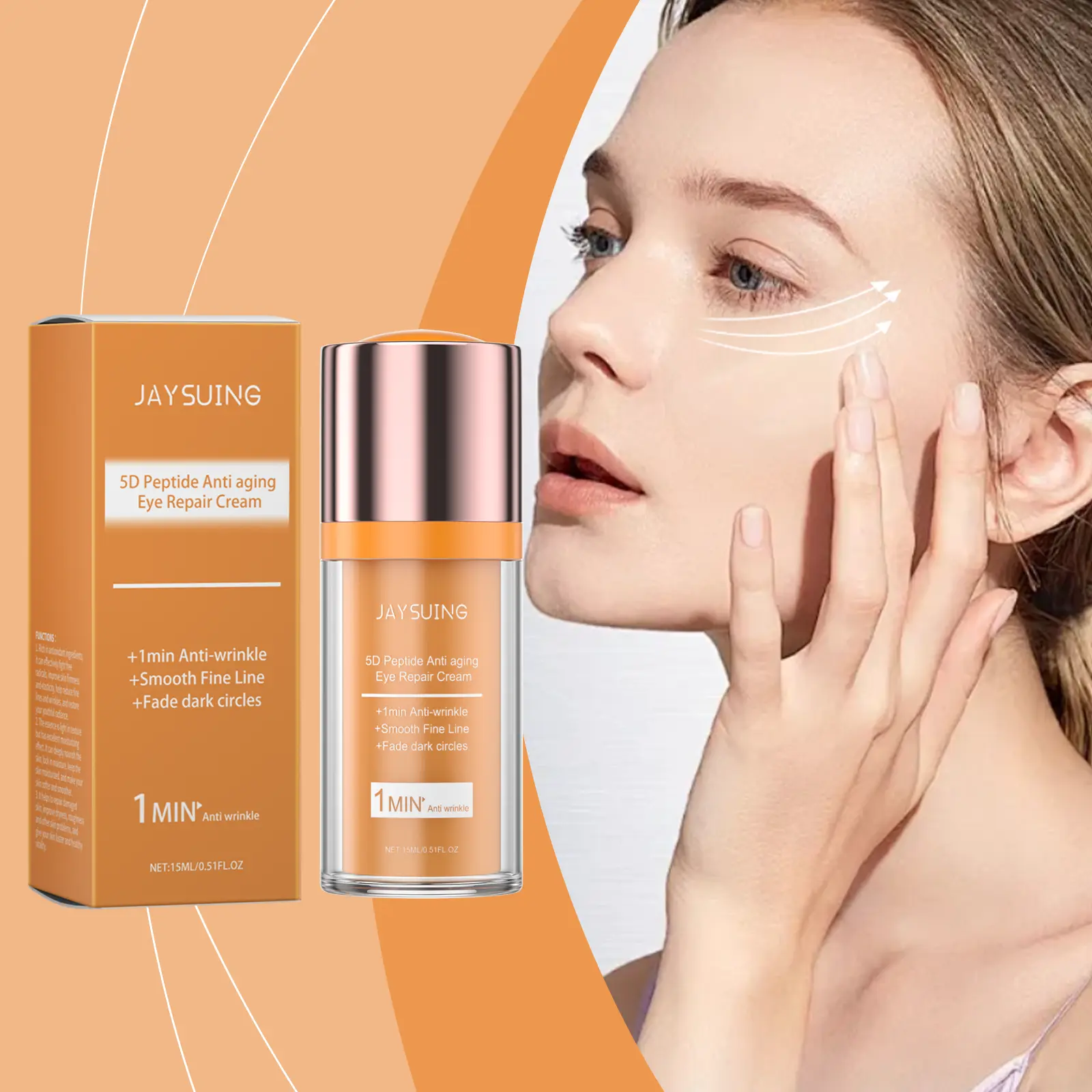Jaysuing Eye Repair Cream Moisturizing Moisturizing Eye Cream Repair And Smooth The Skin Around The Eyes