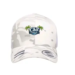 Miami Snow Camo Chit Trucker hat