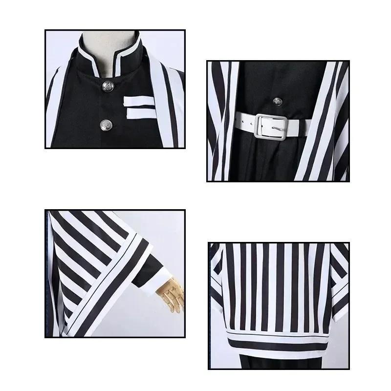 Demon Slayer Iguro Obanai Cosplay Costume Adult Anime Kimetsu No Yaiba Tanjirou Halloween Costumes Clothes Wig Set Demon Slayer Iguro Obanai Cosplay Costume Adult Anime Kimetsu No Yaiba Tanjirou Halloween Costumes Clothes Wig Set