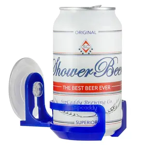 SipCaddy® SHOWER BEER & BATH WINE Holder - Blue Gift Organiser