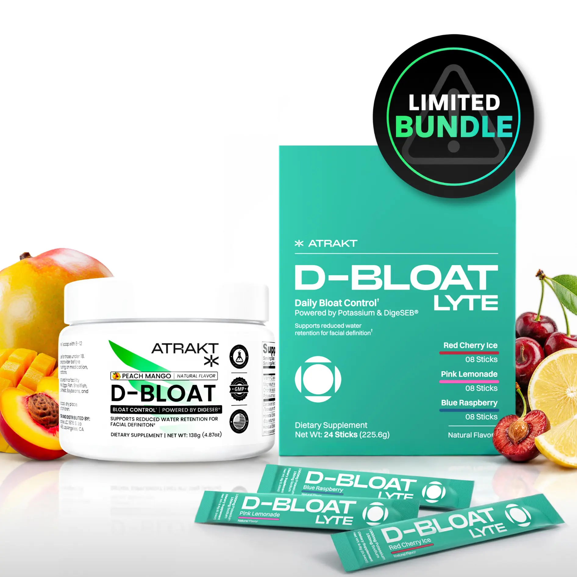 DEBLOAT PROTOCOL - ATRAKT - D-BLOAT + LYTE Formula Bundle DEBLOAT PROTOCOL - ATRAKT - D-BLOAT + LYTE Formula Bundle