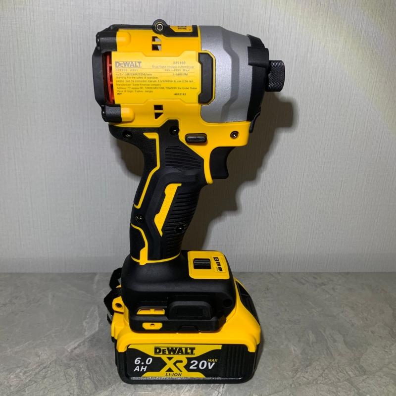 Heavy Duty Dewalt DCF850 205Nm Impact Driver Brushless Cordless 20V Lithium Electric Drill Screwdriver