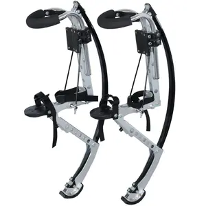 Versatile Outdoor Jump Stilts - Adjustable Bouncing Gear for Family Backyard Fun & Light Fitness Training