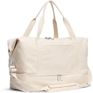 Original Catalina Deluxe Premium Canvas Duffel Bag – Travel, Gym, Hospital, or Weekender Bag with Shoe Compartment for Men and Women