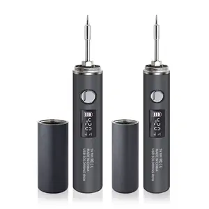 Wireless Soldering Iron Portable Digital Display Soldering Iron Household Welding Repair Special Electric Soldering Iron Set