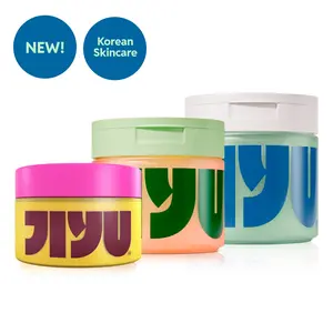 NEW! JIYU Heal & Seal Trio - Cleansing Polish Pads + Toner Pads + NAD+ Anti-Aging Moisturizing Cream for Dark Spots, Fine Lines, Texture & Dryness with Snail Mucin, AHA BHA PHA Complex, NAD+, Ceramide NP, Hyaluronic Acid & Niacinamide