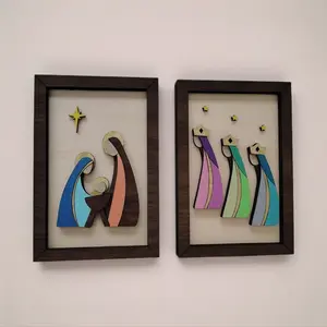 Nativity Scene decor Wall or Stand