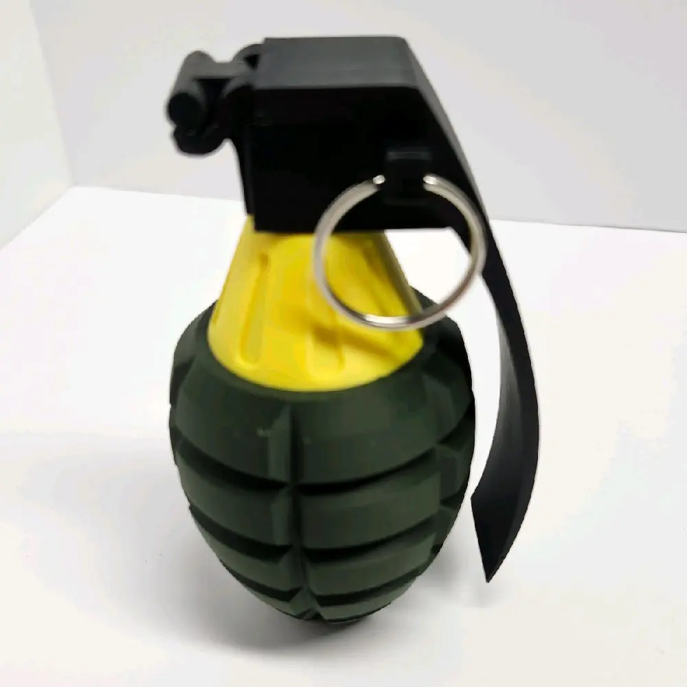 MK 2 "Pineapple" 3D Printed desktop item - 4 Piece Set, Includes Grenade, Core, Handle & Pin