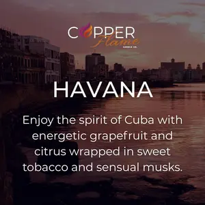 HAVANA - Copper Flame Candle