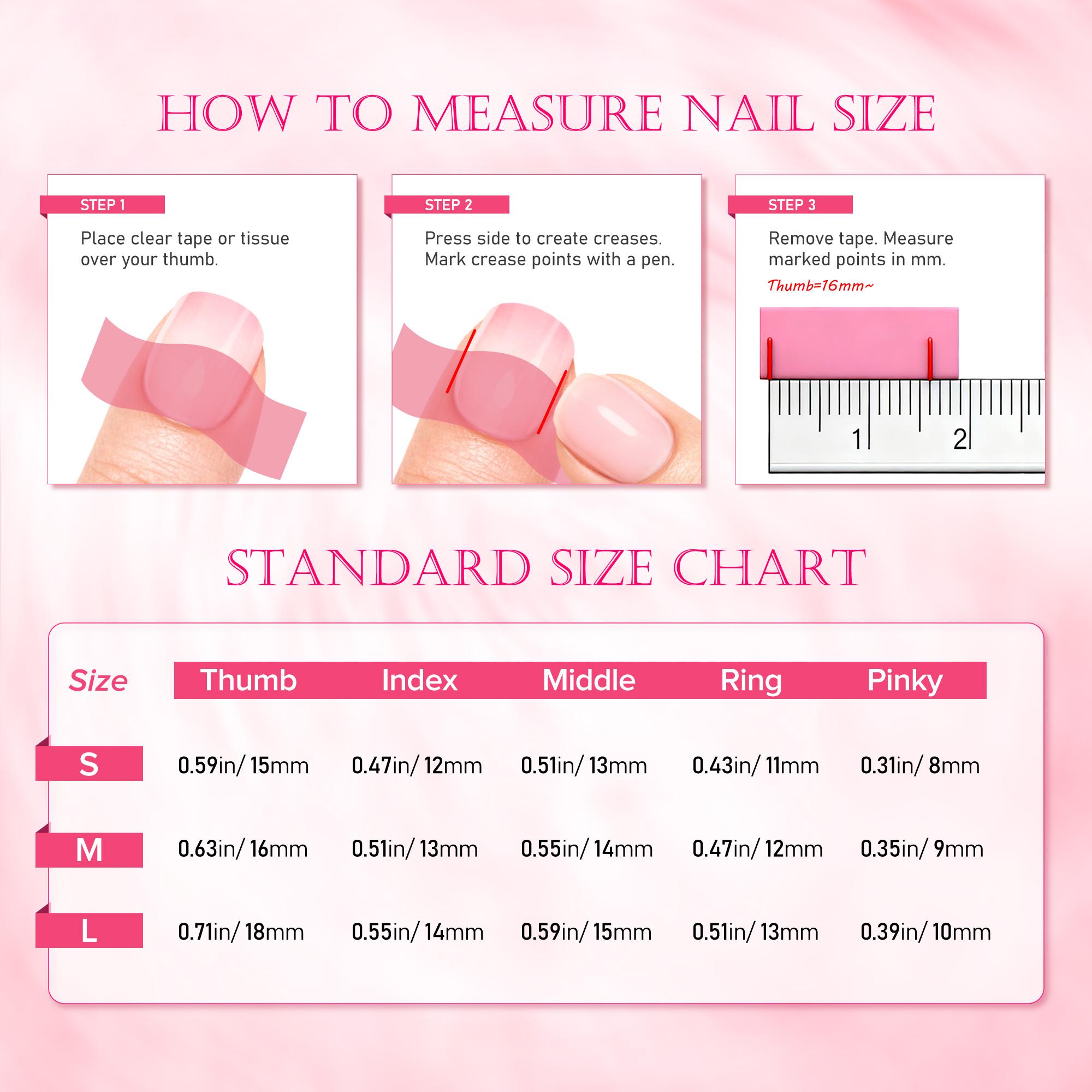 Lovful NEW DROP Collection Handmade Acrylic Press On Nails 10PCS Reusable Salon Quality 3D Flower Rhinestones for Flawless Long Lasting Look Manicure