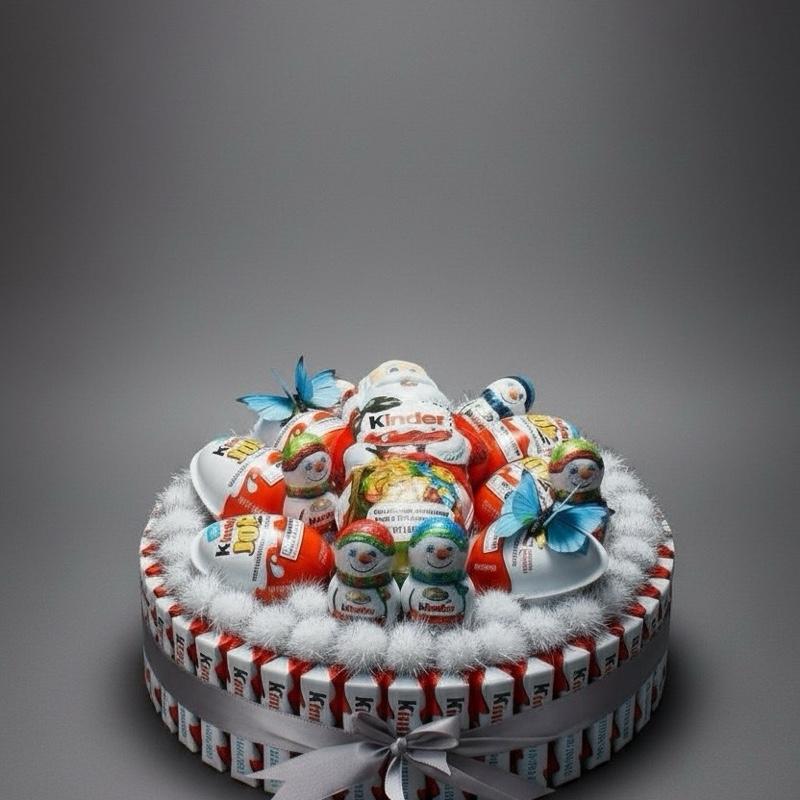 Kinder Snack Bonbon DessertKinder Chocolate Santa New Year & Christmas Gift for Kids Festive Sweet Treat