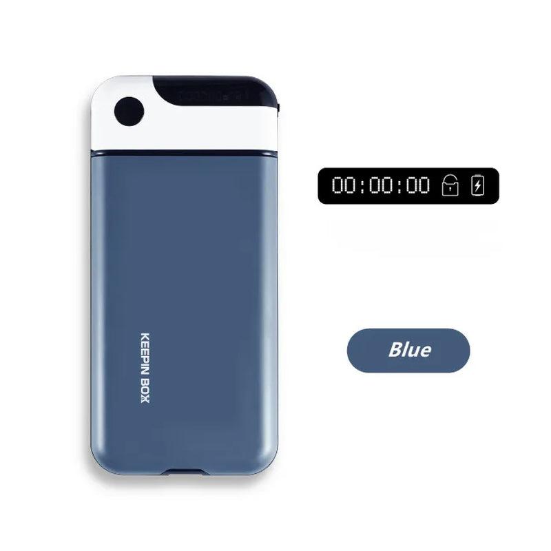 Portable Phone Timer Lock Box Self-Control Timer Locker for Smart Mobile Phone Addiction Students Self-Discipline Timing Lock