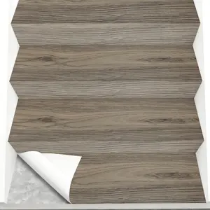 60pcs Self-Adhesive Wood Grain Floor Tiles, Realistic Wooden Look, Large Size 15x40cm, Easy Installation, Kitchen, Living Room, Bedroom, Office, Wood Pattern