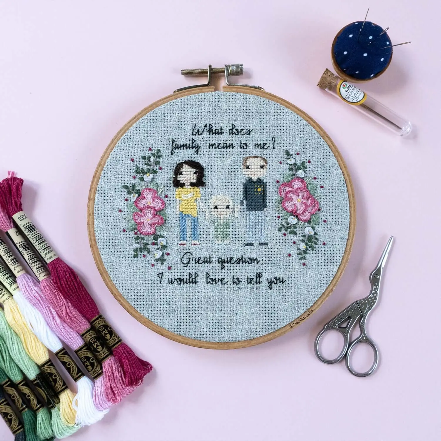Custom Cross-Stitch - Character Portrait