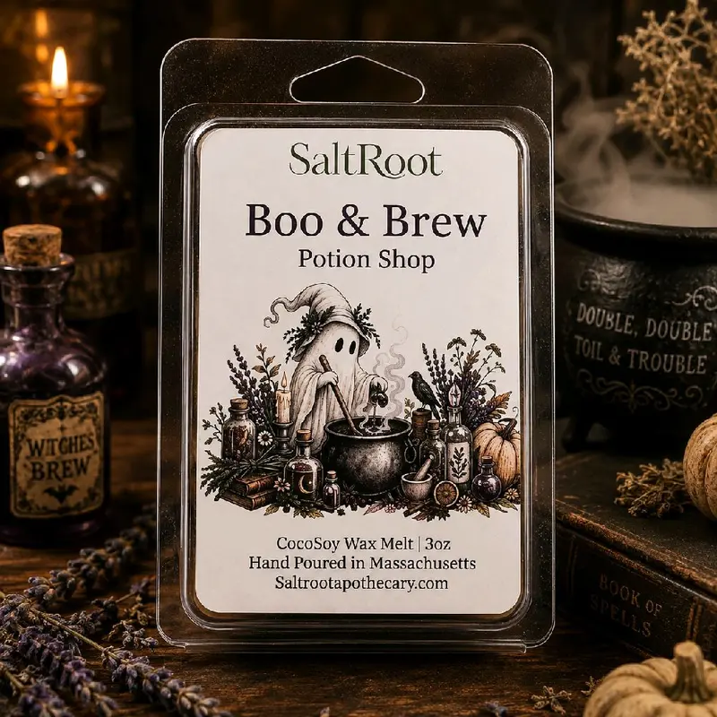 Saltroot Vegan Wax Melts | 3 oz Clamshell | Choose Your Scent | 130+ Fragrances | Wax Warmer Cubes | Home Fragrance